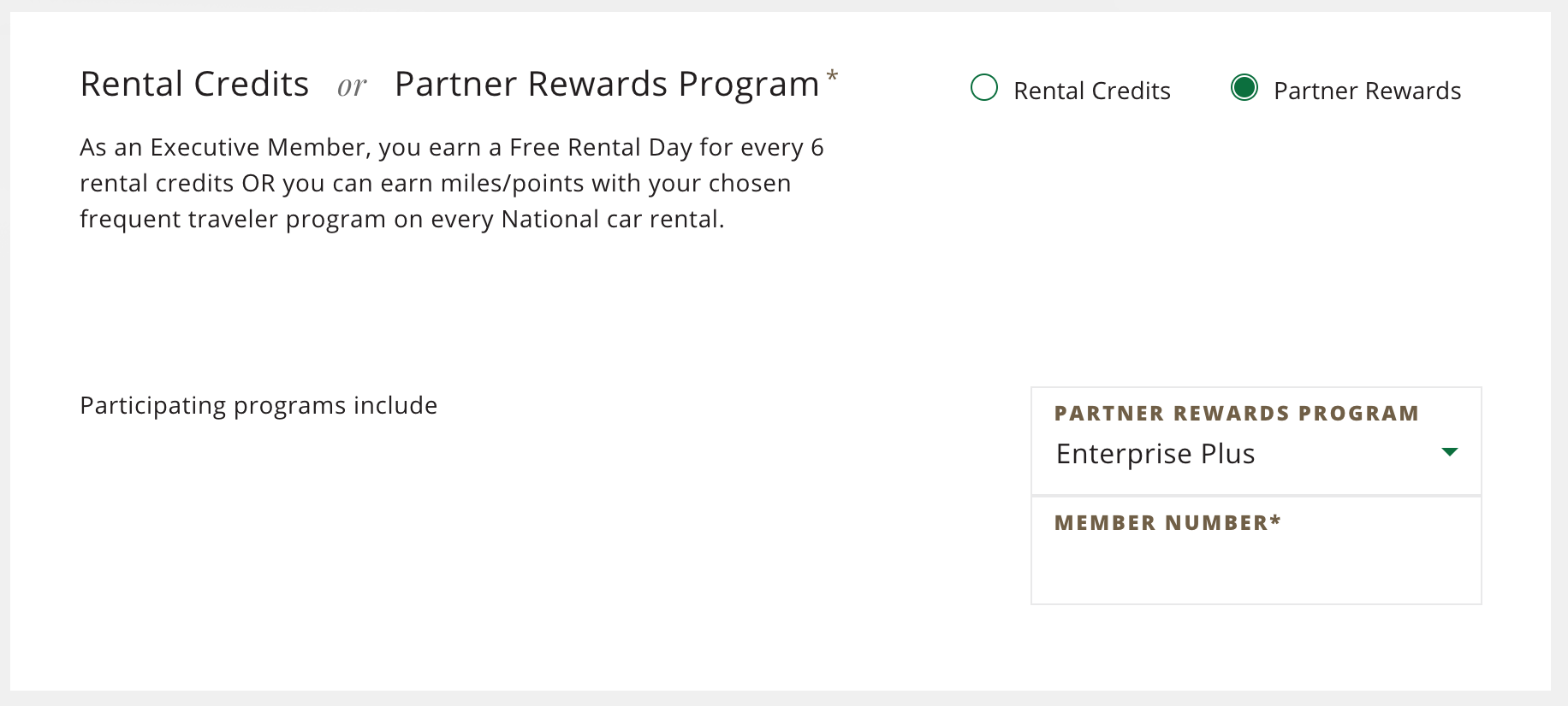 earn Enterprise Points with National