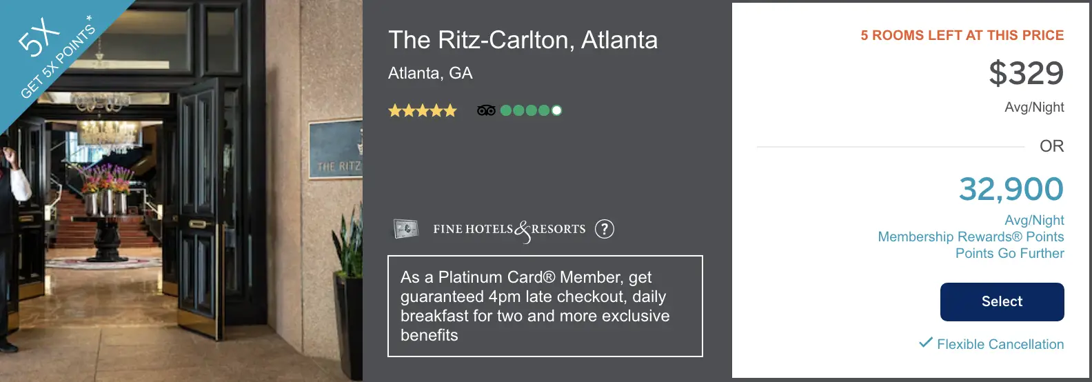 fine hotel and resorts ritz-carlton atlanta